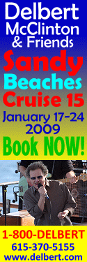Sandy Beaches Cruise with Delbert