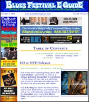 Subscribe to FREE Blues Festival E-Guide E-Newsletter
