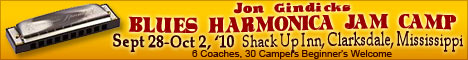 Mississippi Delta Blues Harmonica Jam Camp
